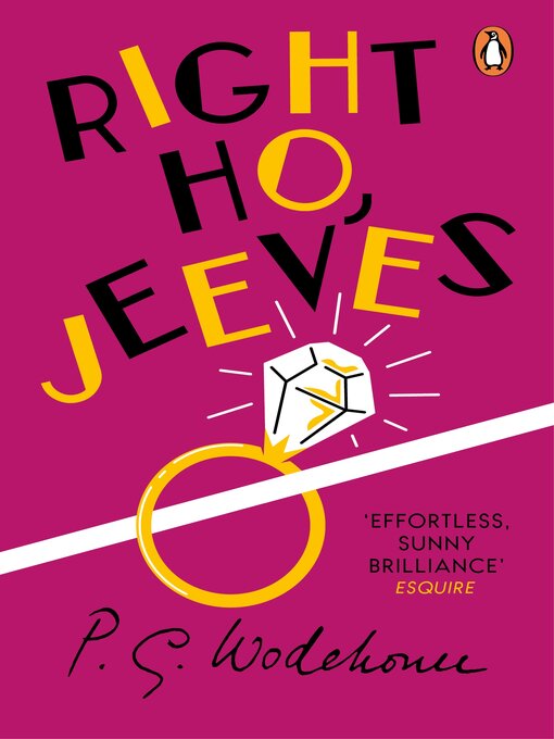 Title details for Right Ho, Jeeves by P.G. Wodehouse - Available